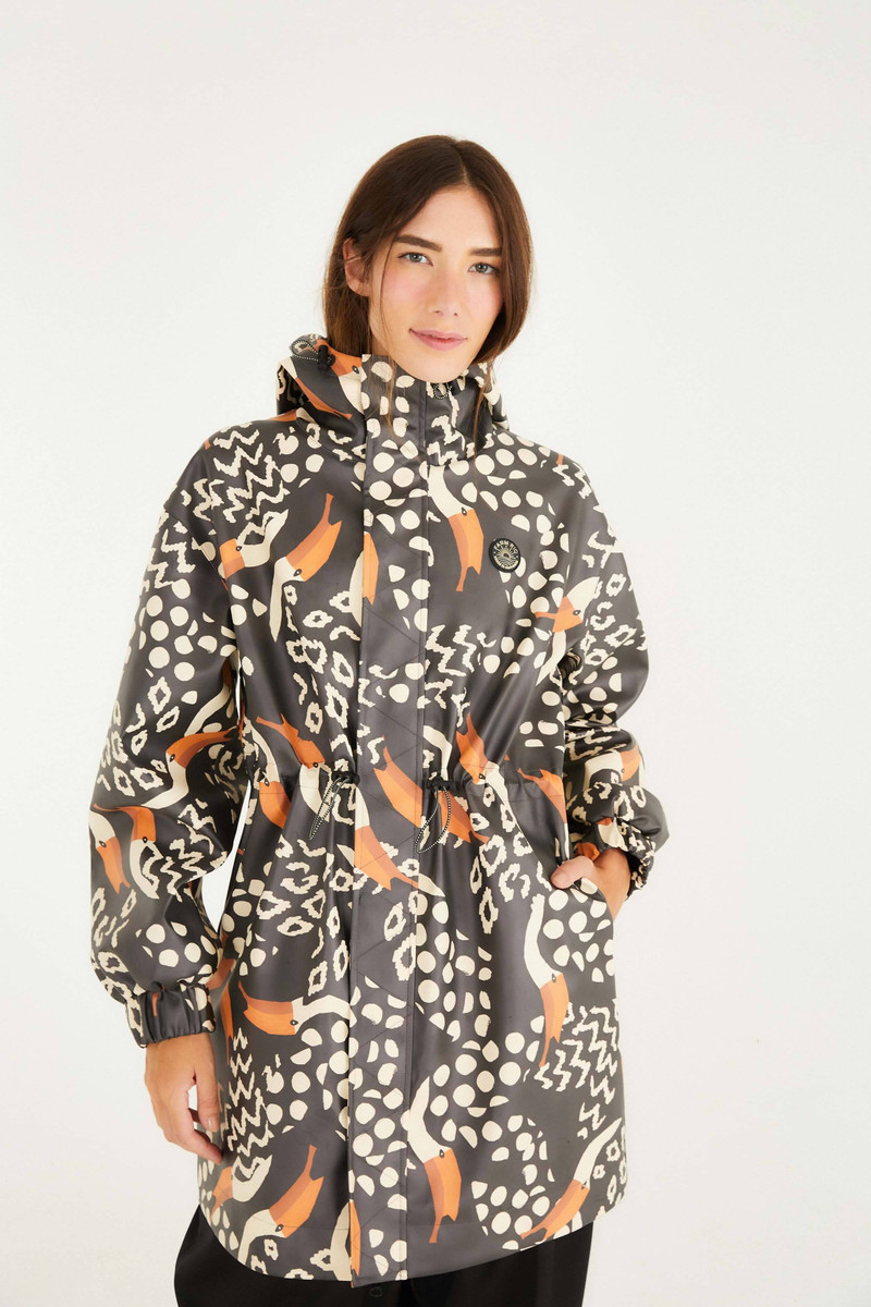 Black Tucanismo Raincoat 1