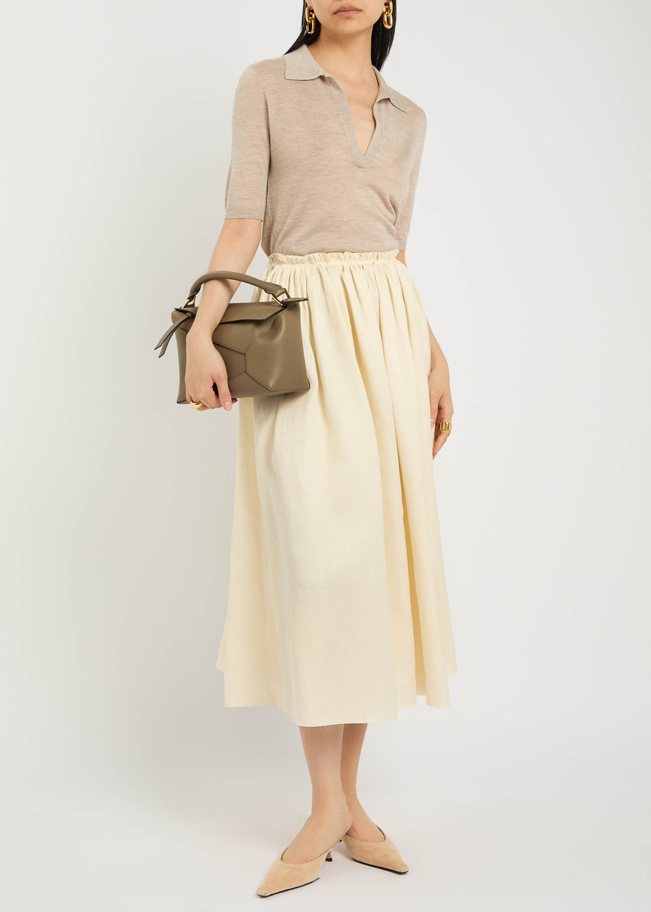Gabriela Hearst Frank Cashmere and Silk-blend Polo - 4
