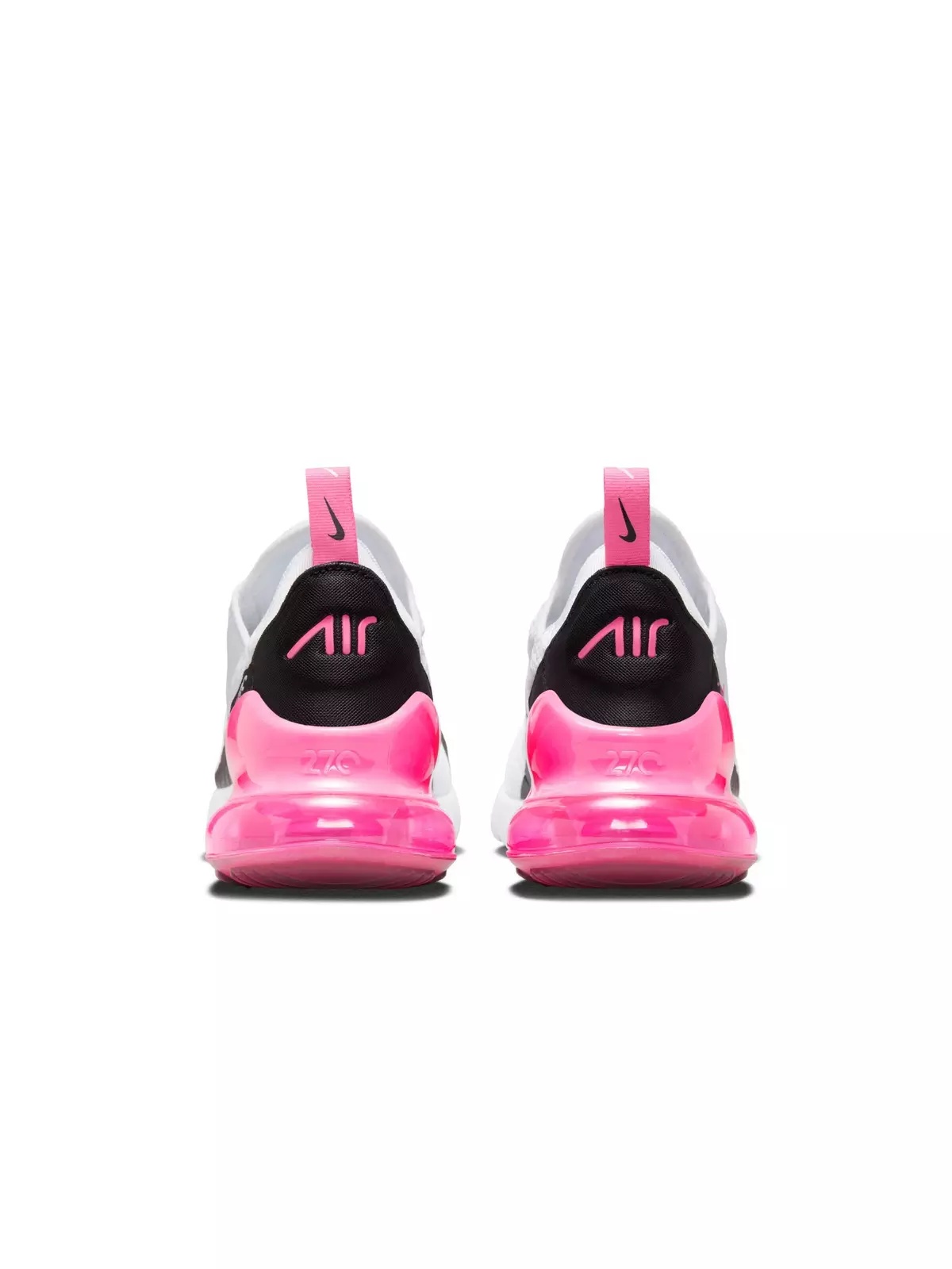 Air Max 270 "White/Hyper Pink/Black" Women's Shoe - 7