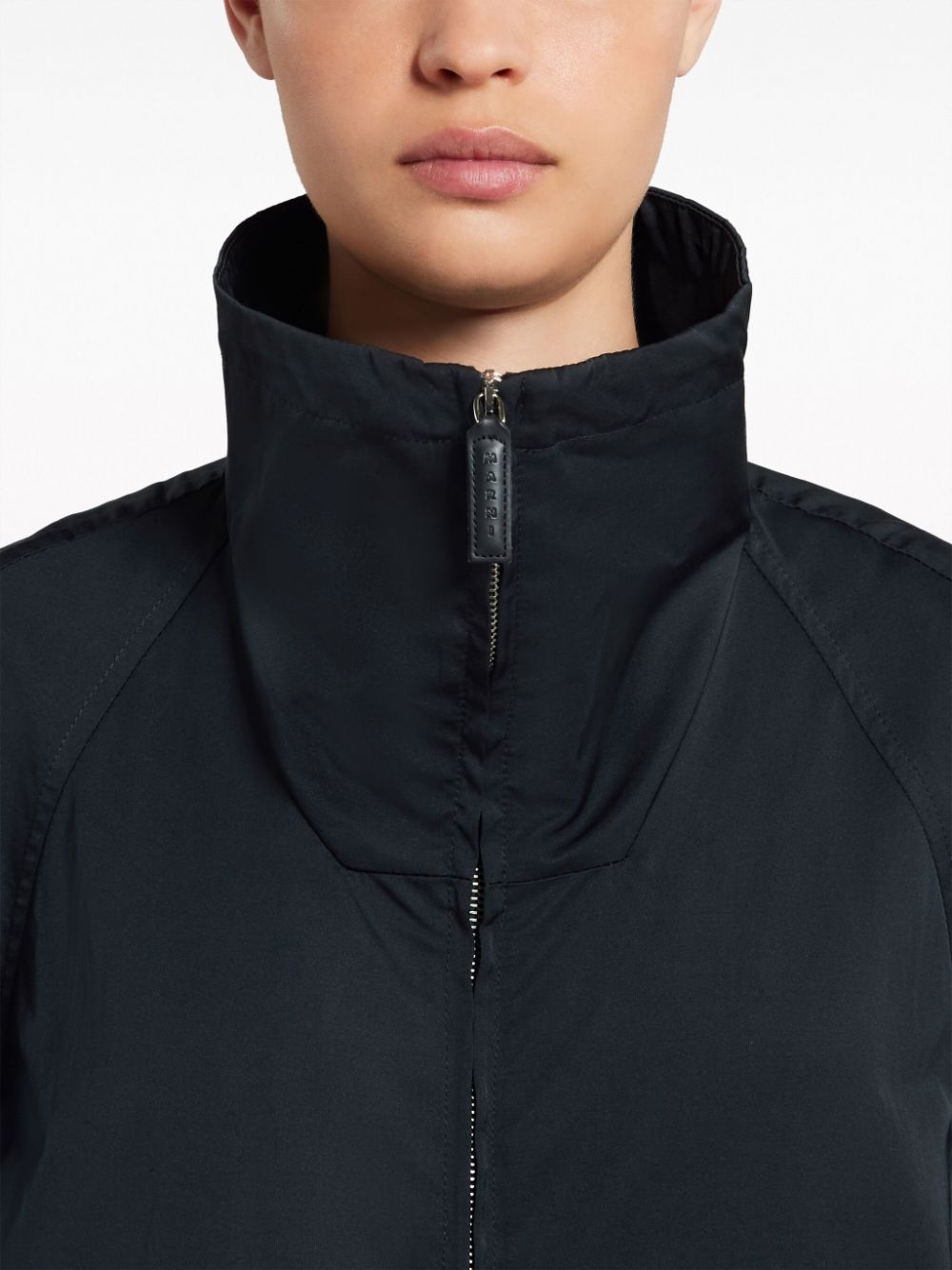 raglan-sleeve zip-up jacket - 5