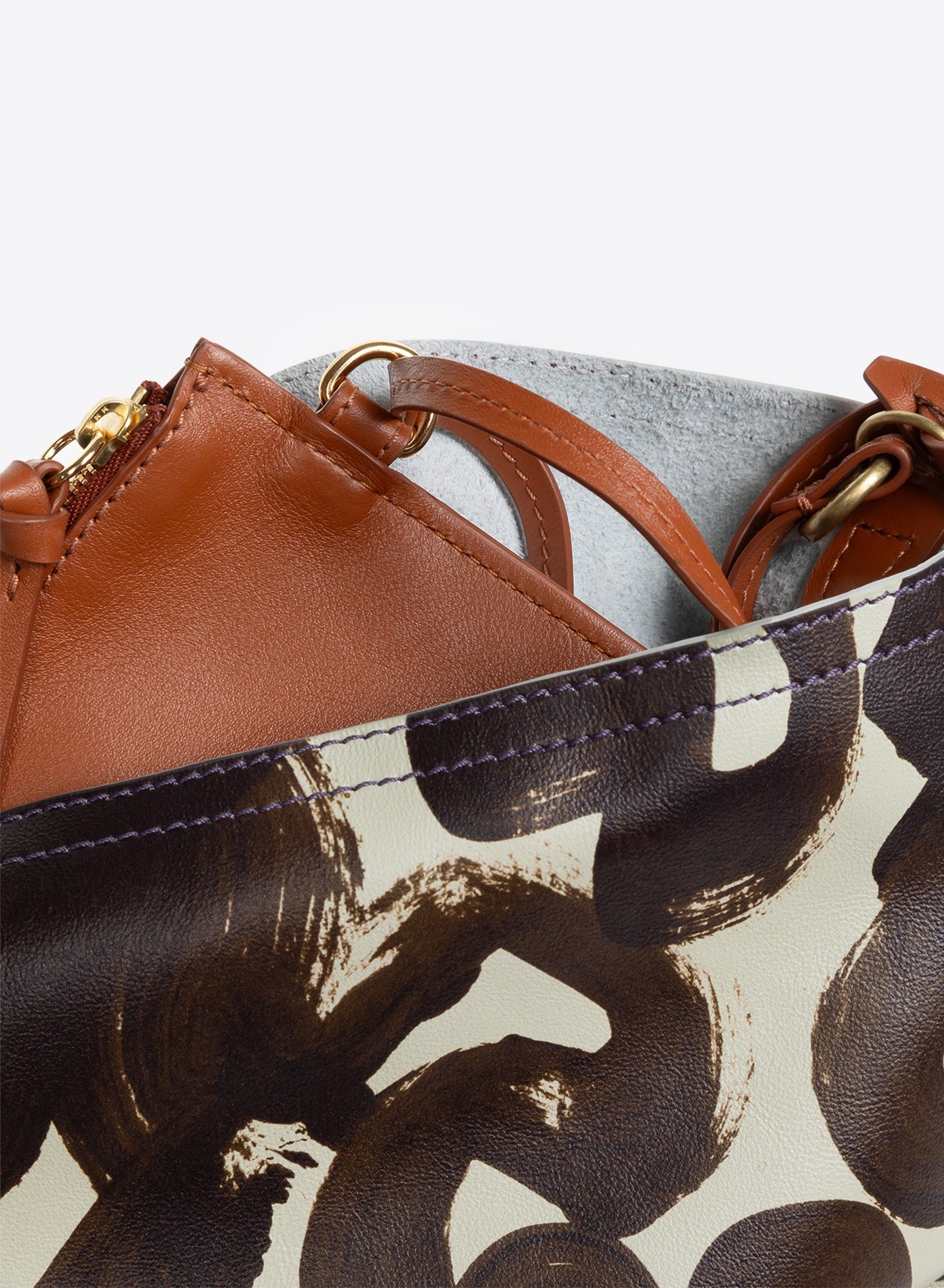 PRINTED SCARF BAG - 5
