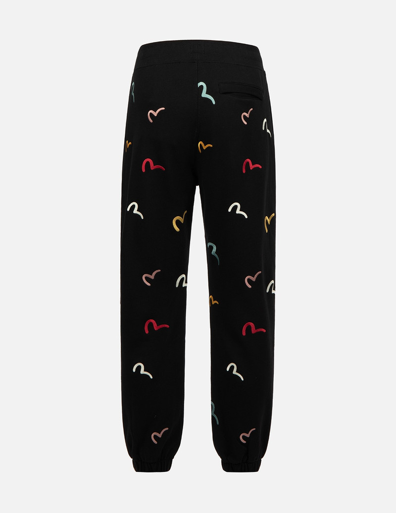 ALLOVER SEAGULL EMBROIDERY SWEATPANTS 2