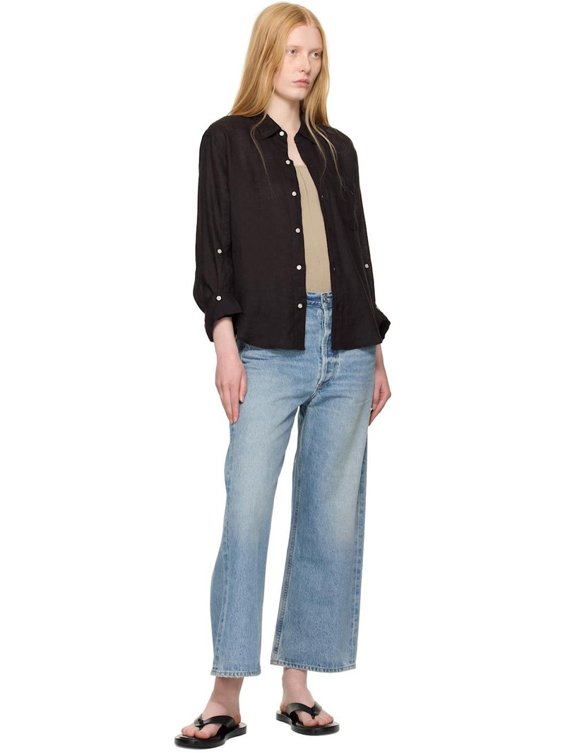 Citizens of Humanity Blue Gaucho Vintage Wide Leg Jeans outlook