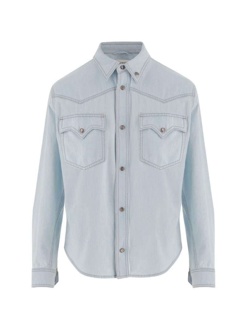 chambray denim shirt 1