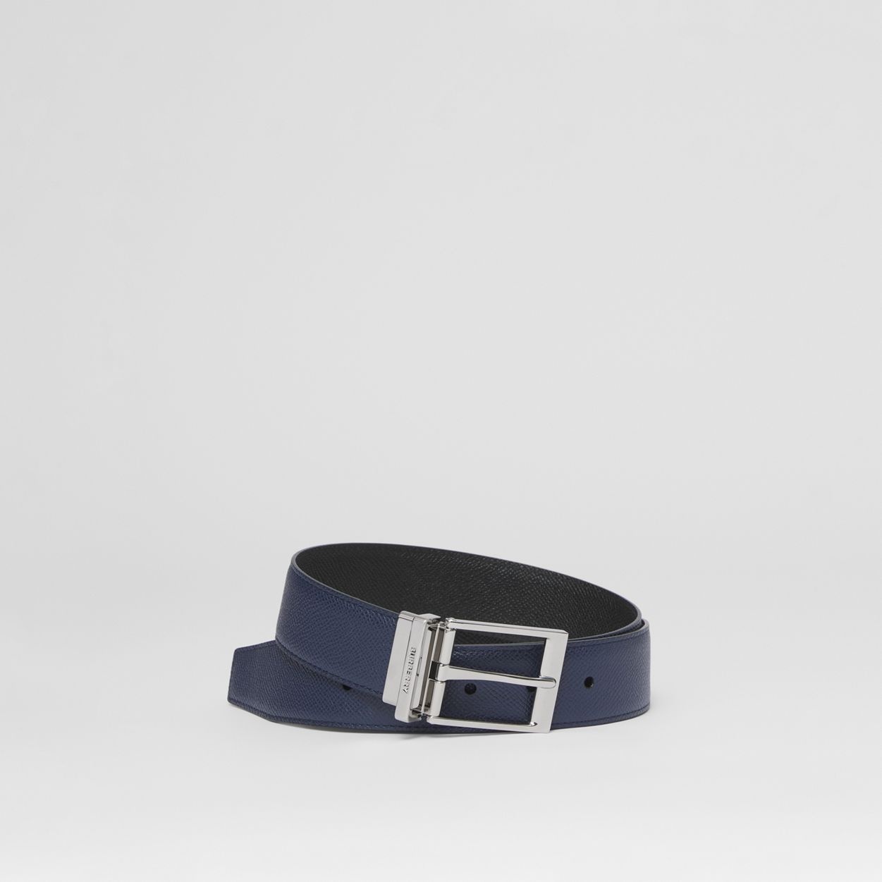 Reversible Grainy Leather Belt - 1