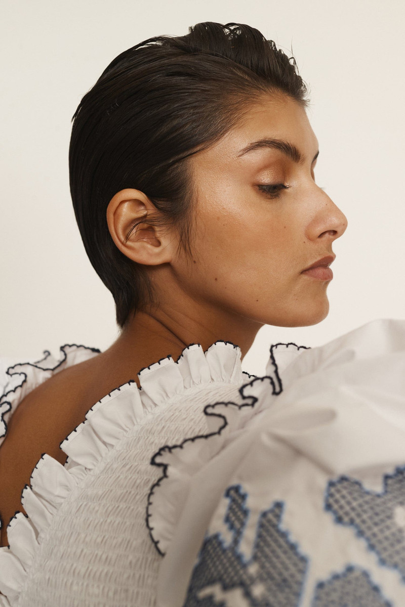 Hazel Embroidered Mini Dress 6