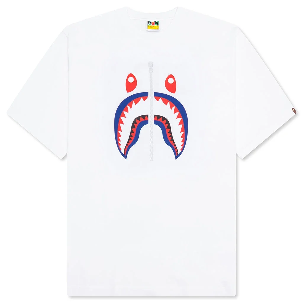 SHARK TEE JAPAN - WHITE - 1