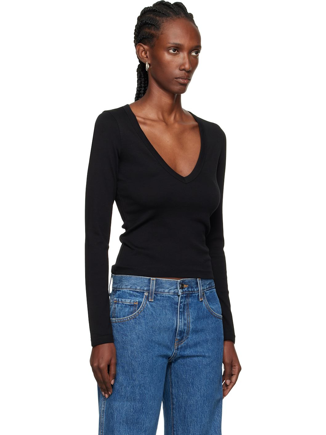 Black Dewi Longsleeve T-shirt - 2