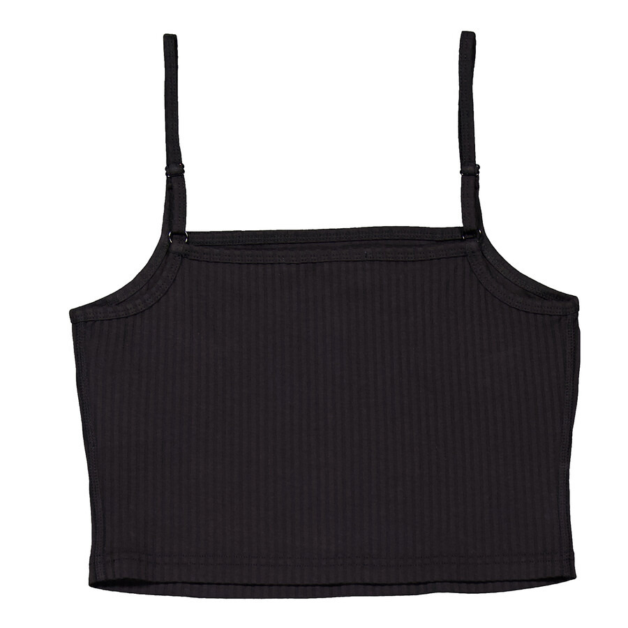 T by Alexander Wang Ribbed-Knit Cotton Cami Top - 6