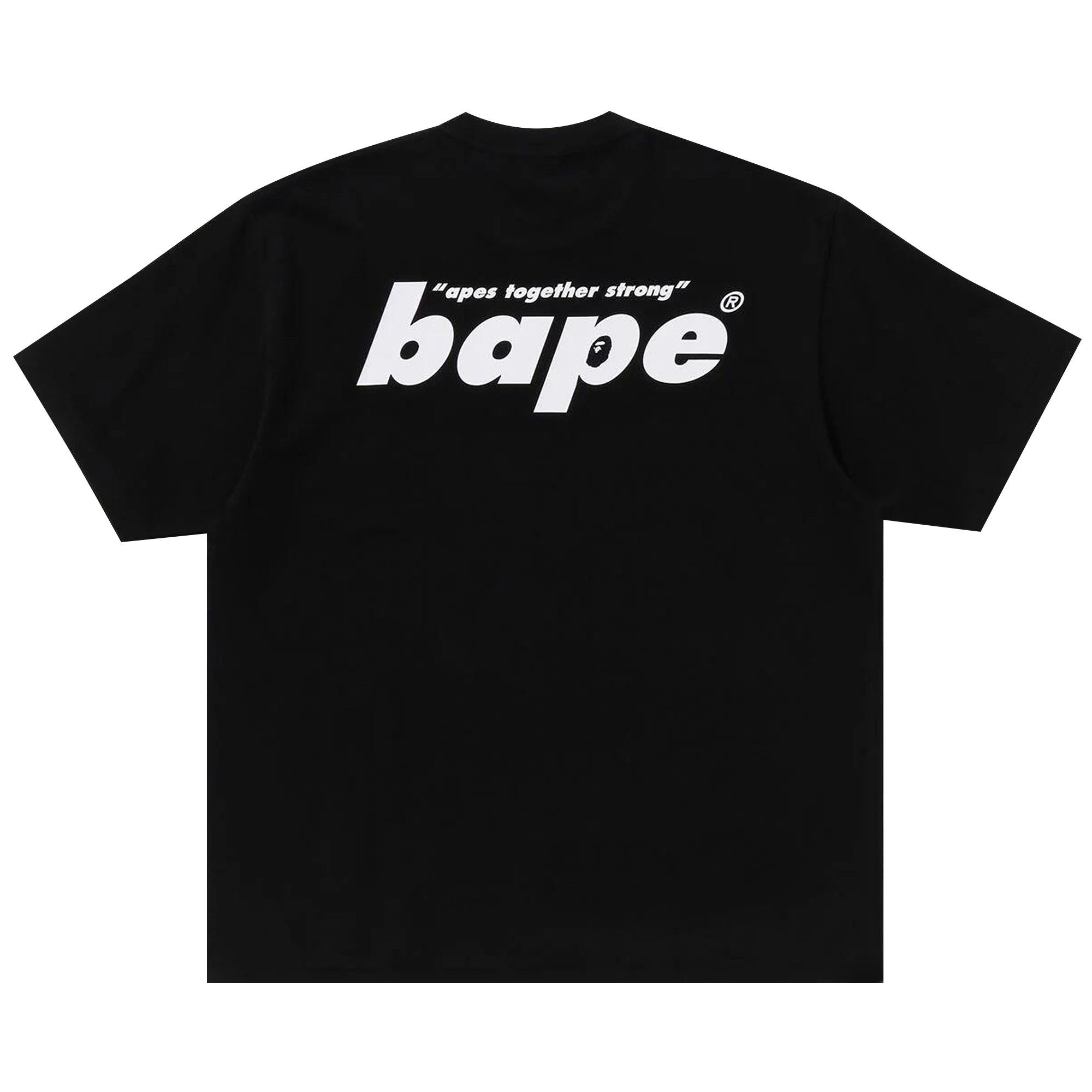 BAPE Shark Seijin Ape Head Relaxed Fit Tee 'Black' - 2