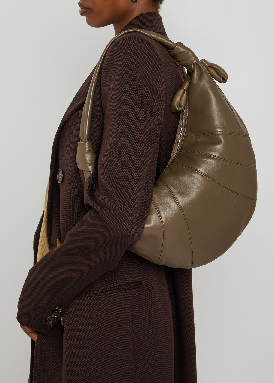 Lemaire Fortune Croissant Leather Shoulder bag - 5