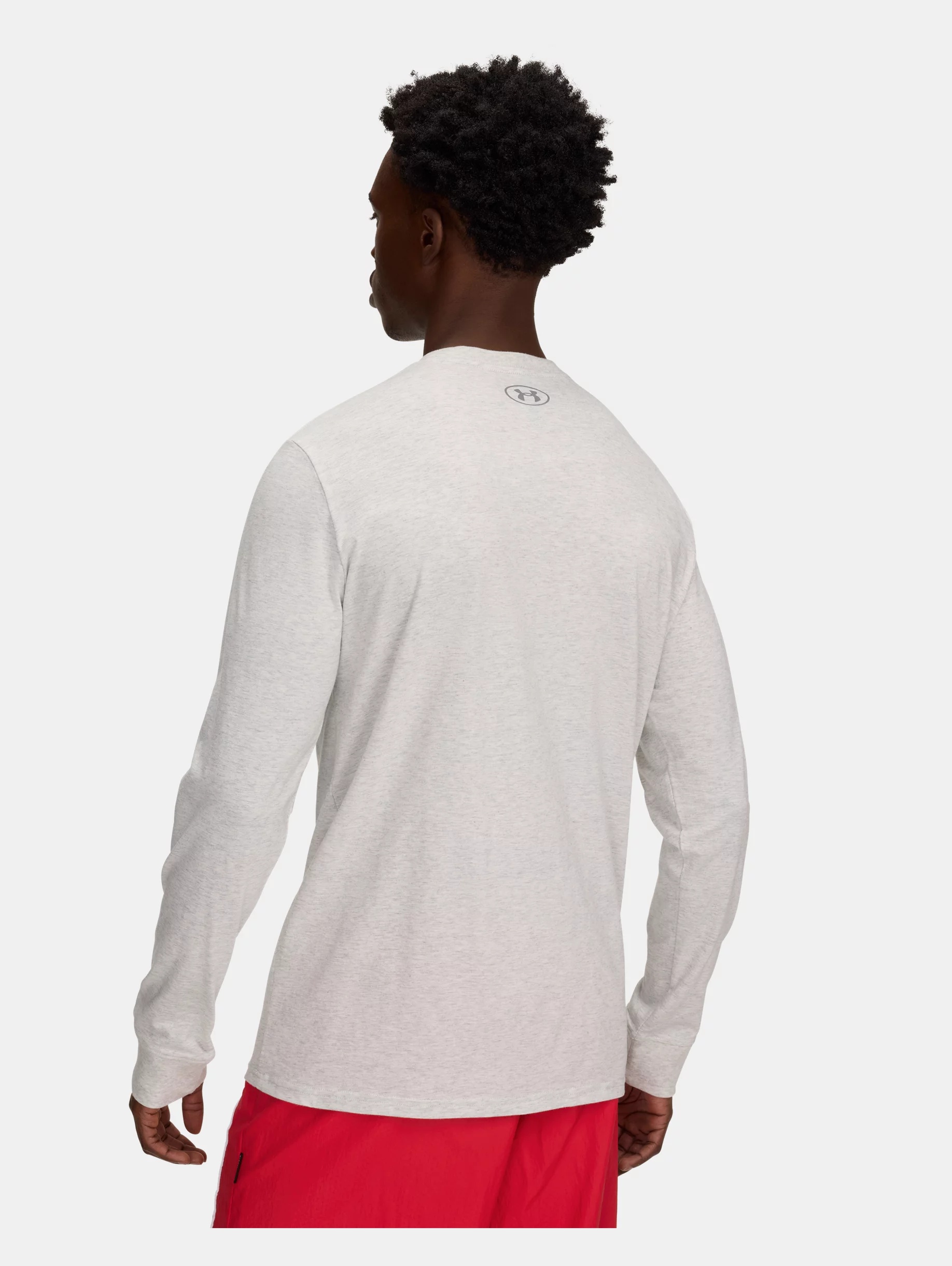 Men's UA Performance Cotton Collegiate Long Sleeve - 3