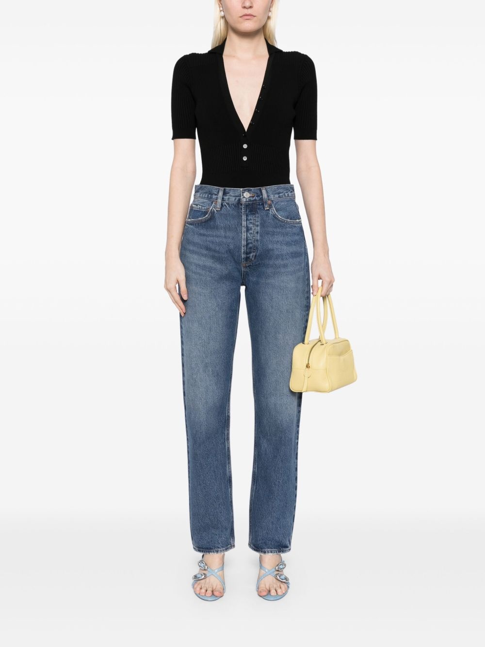 Pinch waist jeans - 2