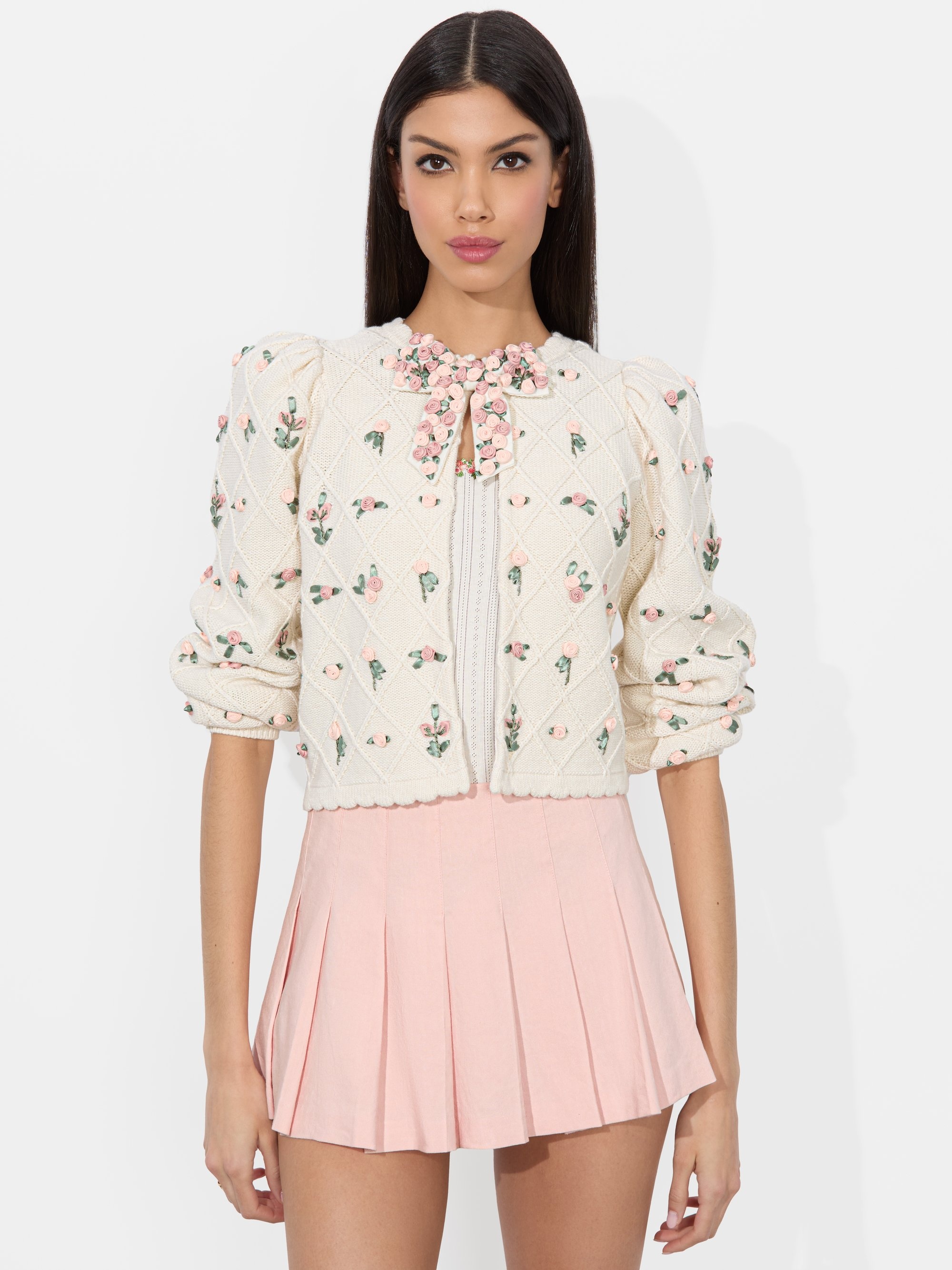 KITTY BOW CARDIGAN - 2