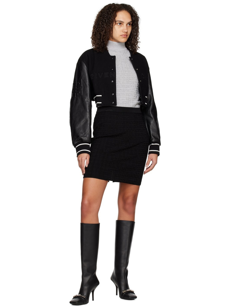 Givenchy Black 4G Miniskirt outlook