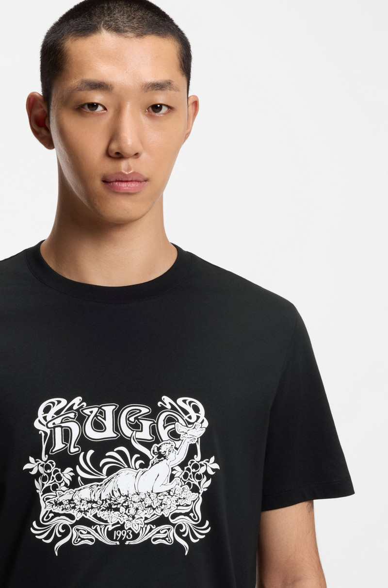 COTTON-JERSEY T-SHIRT WITH LOGO ARTWORK 3