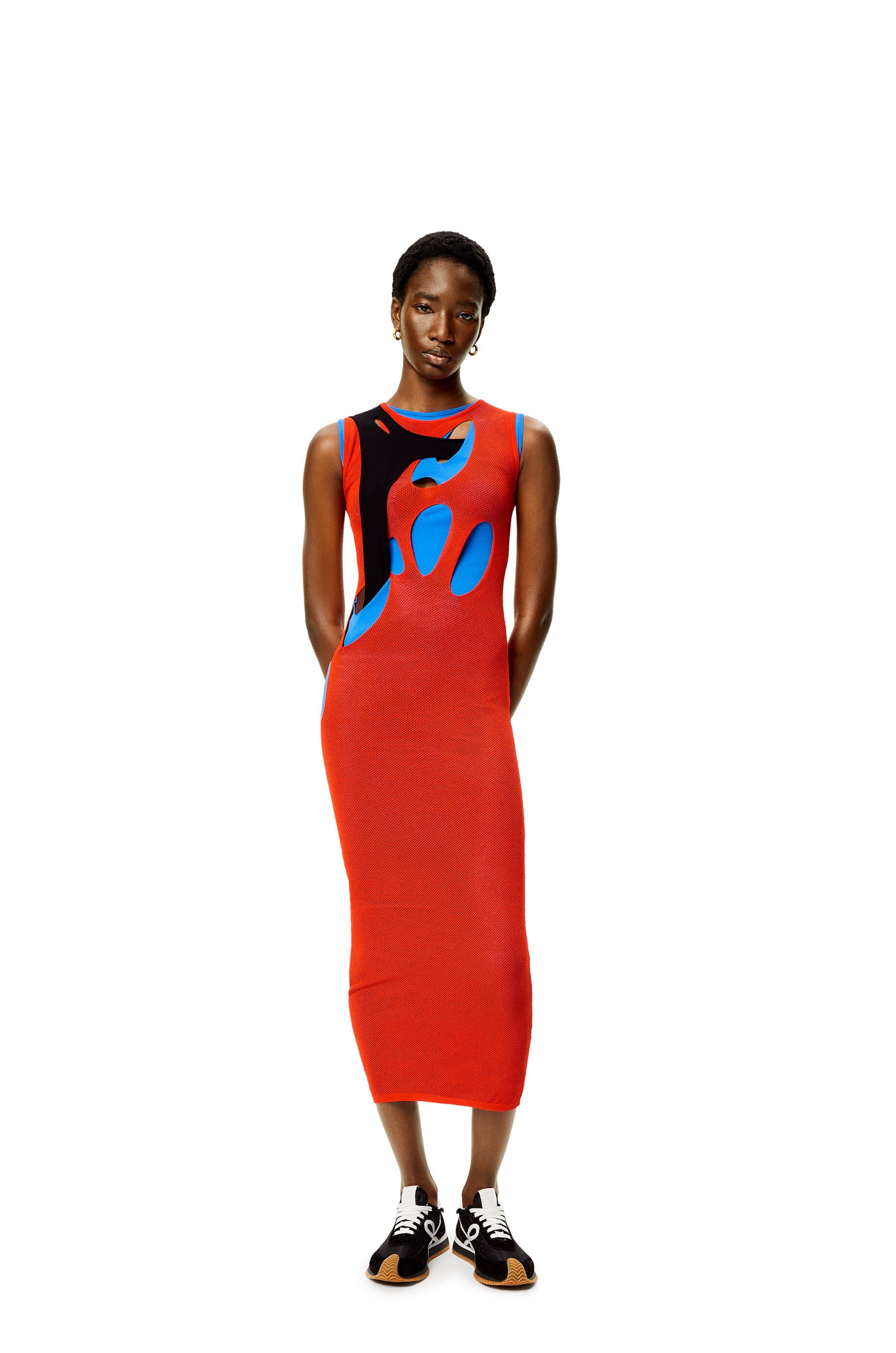 Cut-out dress in viscose - 2