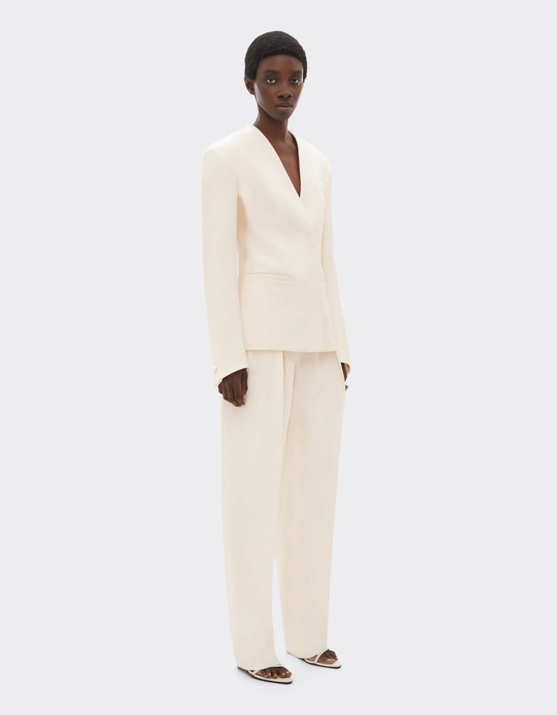 Shantung silk jacket 3