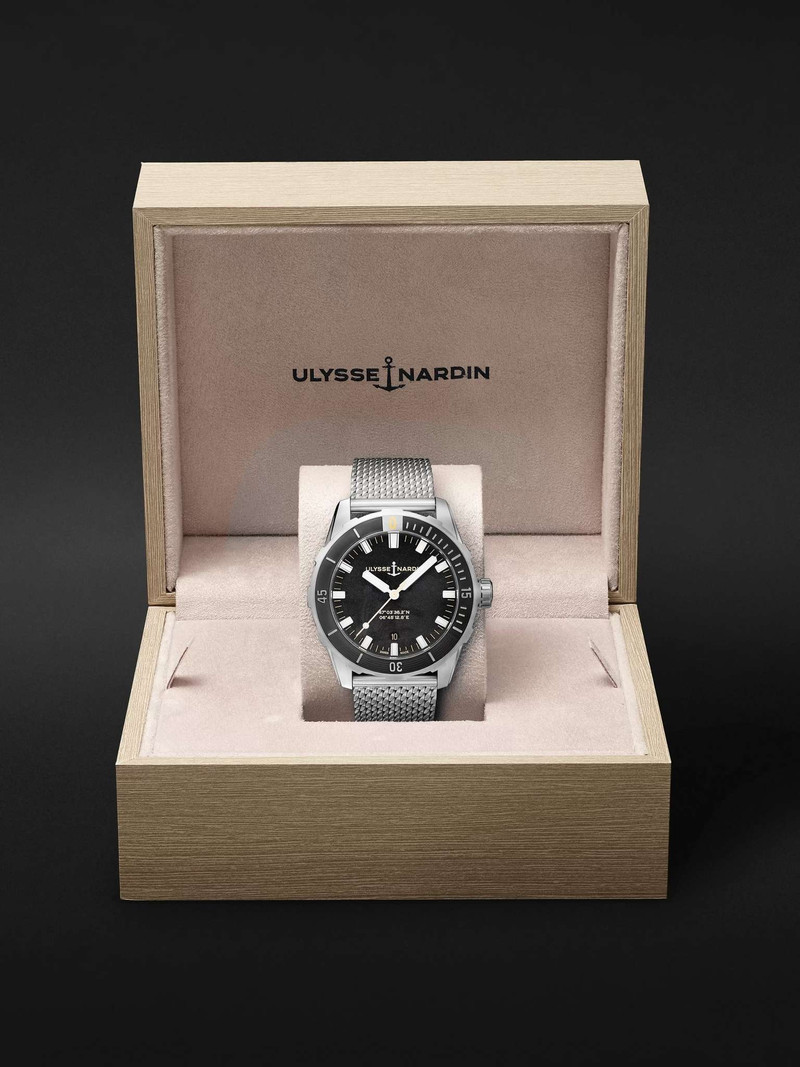 Diver Automatic 42mm Stainless Steel Watch, Ref. No. 8163-175-7M/92 7