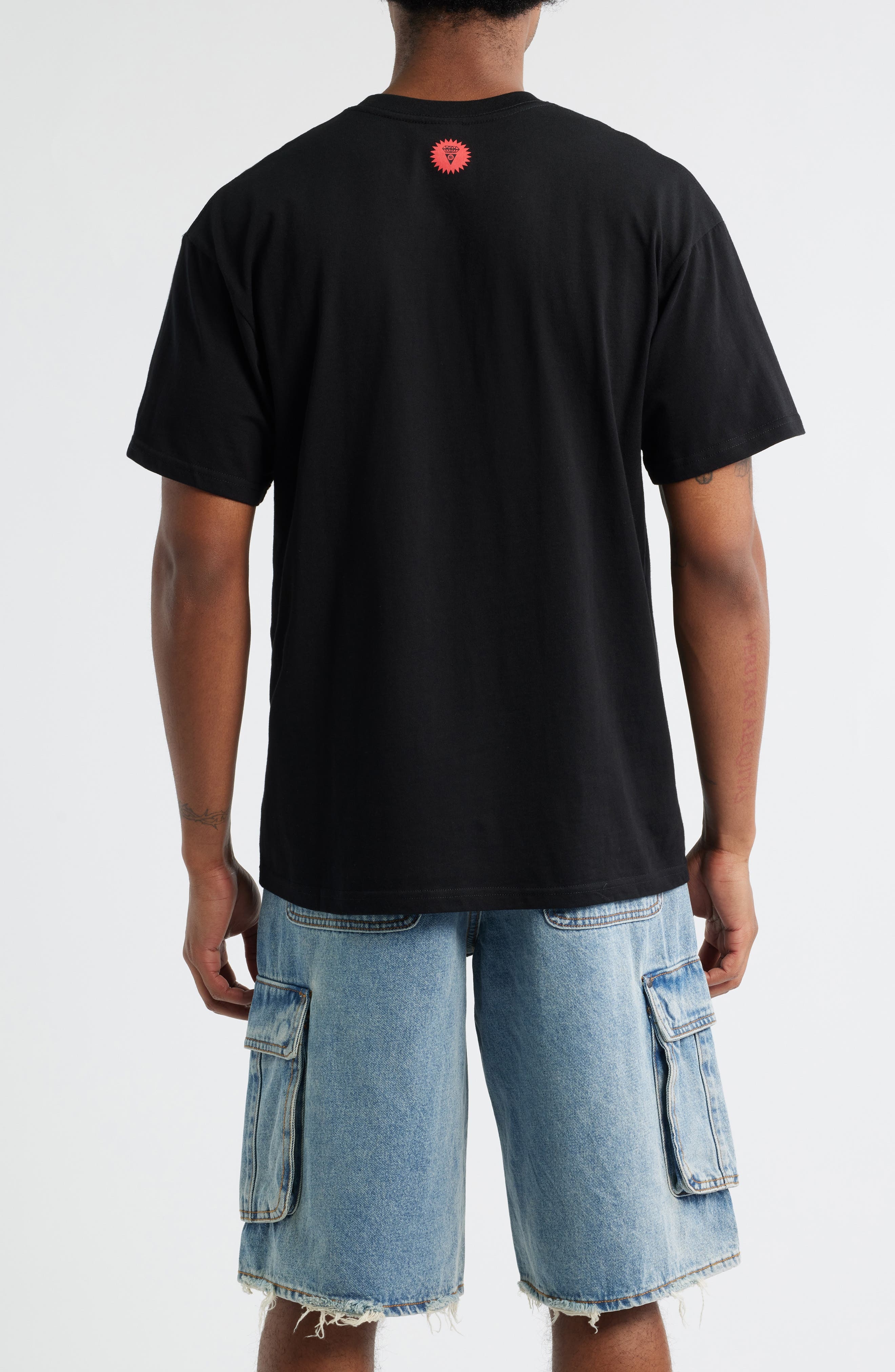 ICECREAM Checker Graphic T-Shirt in Black at Nordstrom - 2