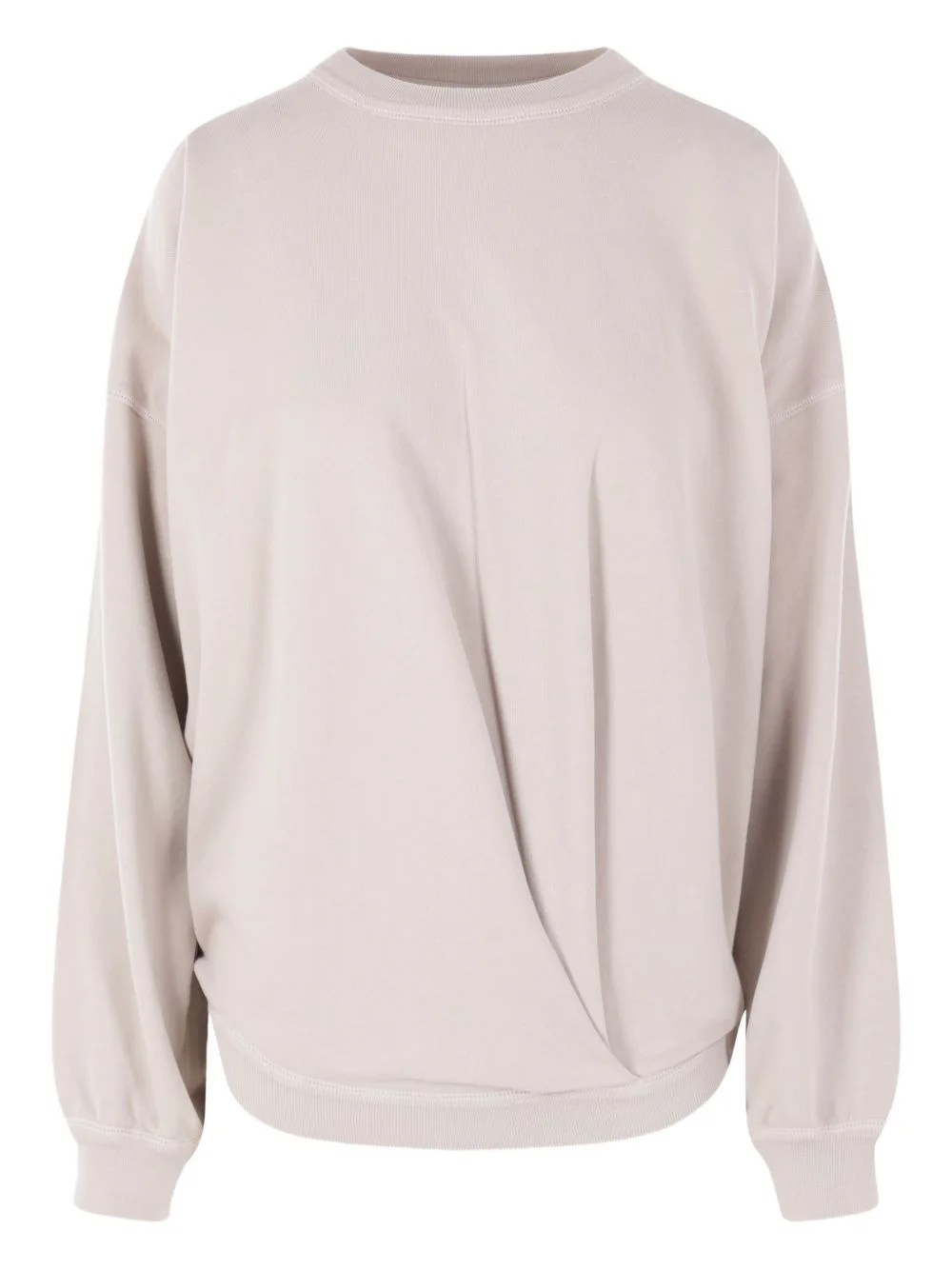 Sauria draped sweatshirt - 1