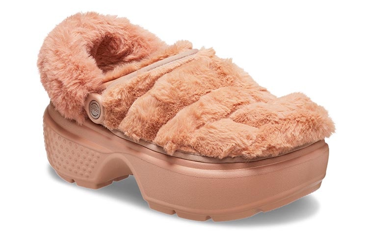 (WMNS) Crocs Stomp Quilted Clog 'Orange' 208938-2CC - 4
