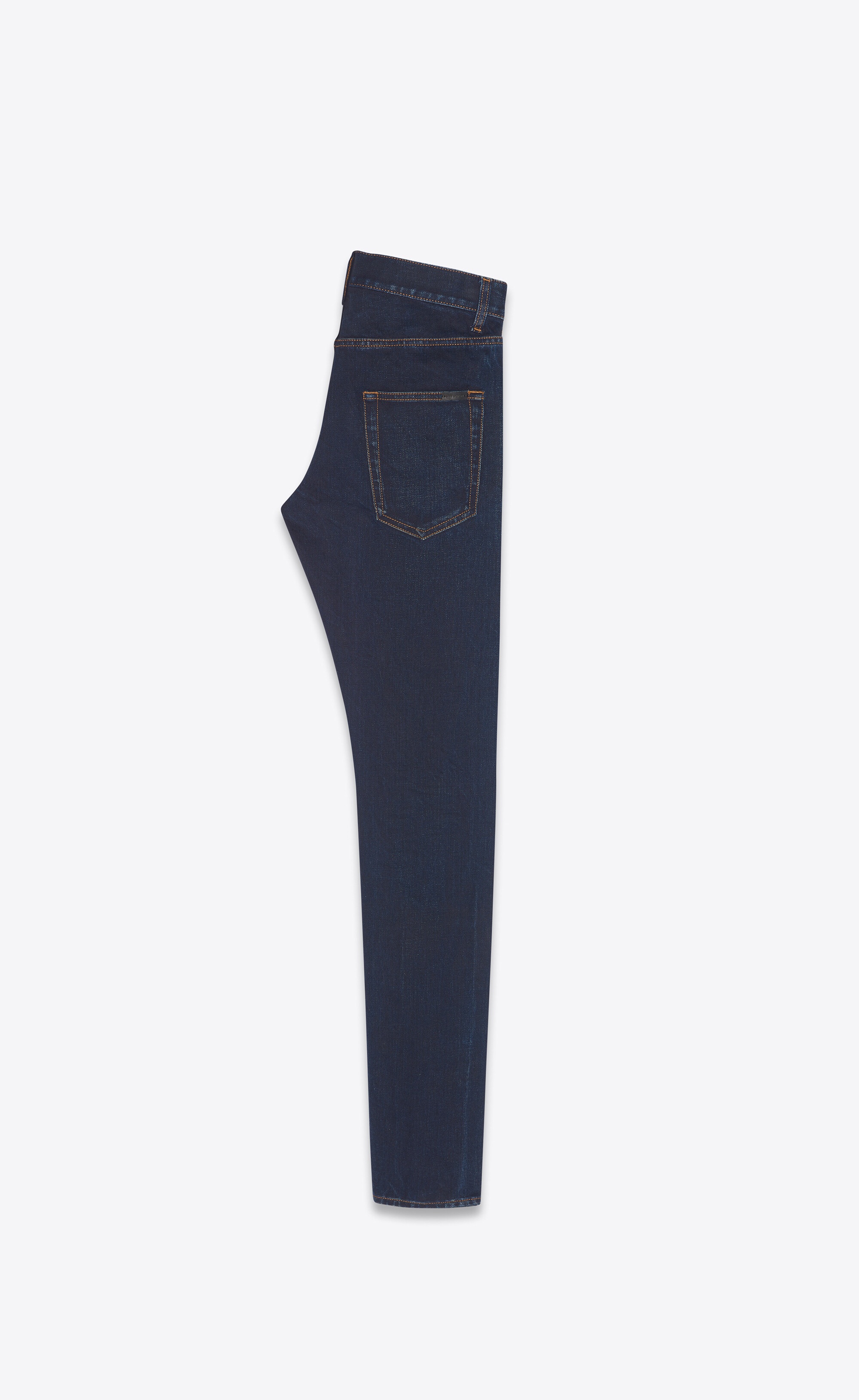 skinny-fit jeans in midnight dark blue denim - 2