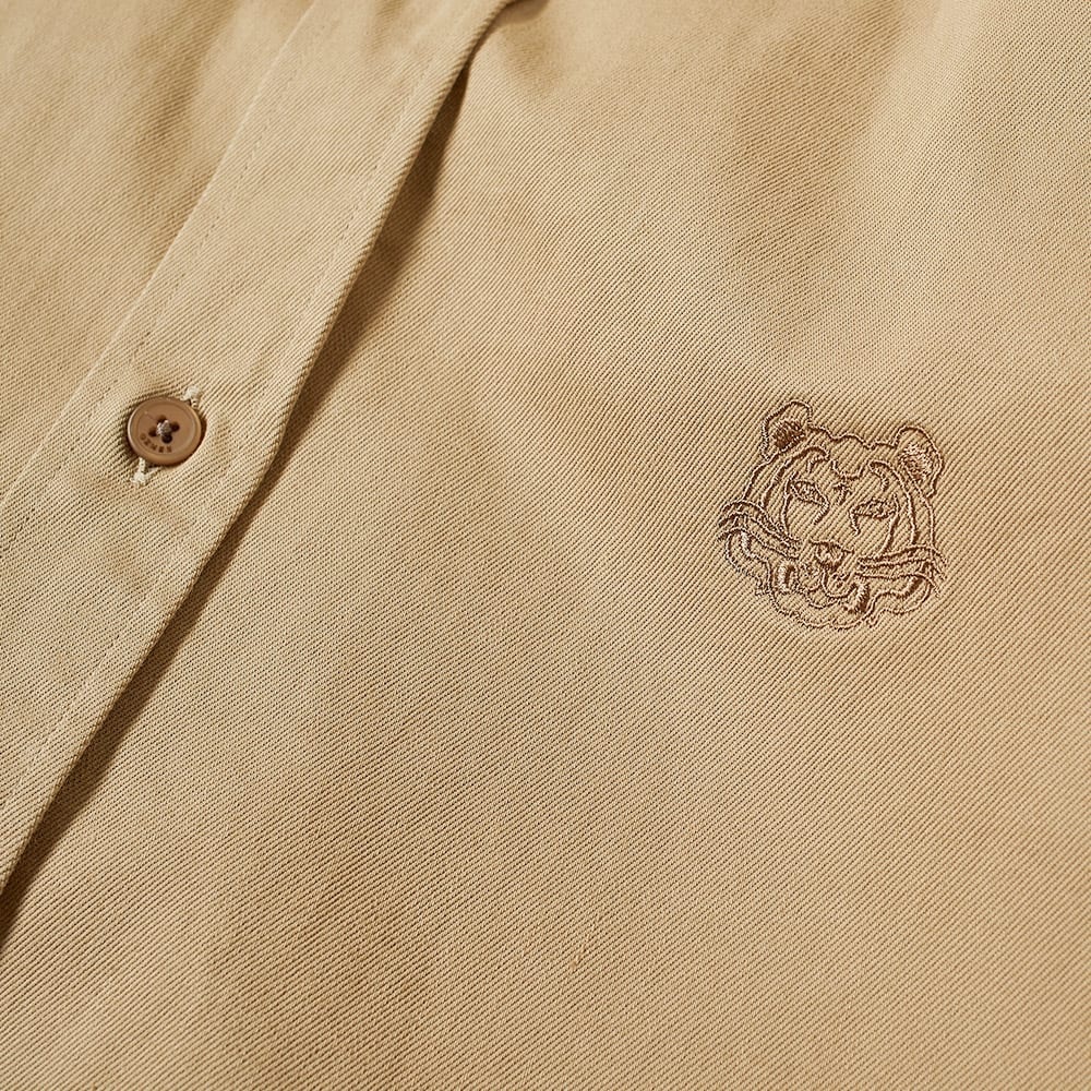 Kenzo Tiger Crest Twill Button Down Shirt - 3