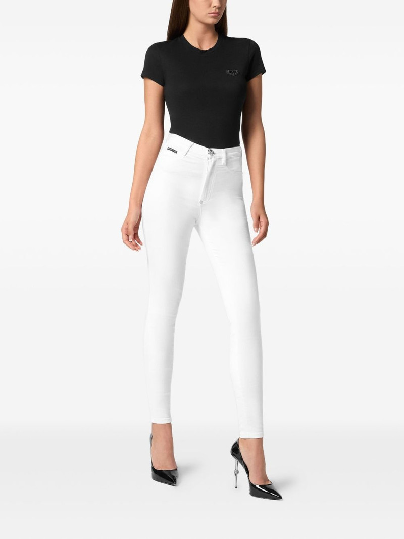 PHILIPP PLEIN high-waisted skinny-cut jeans outlook