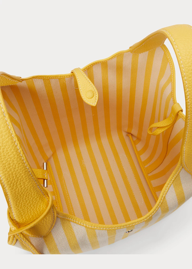 Polo Play Striped Canvas Tote 4