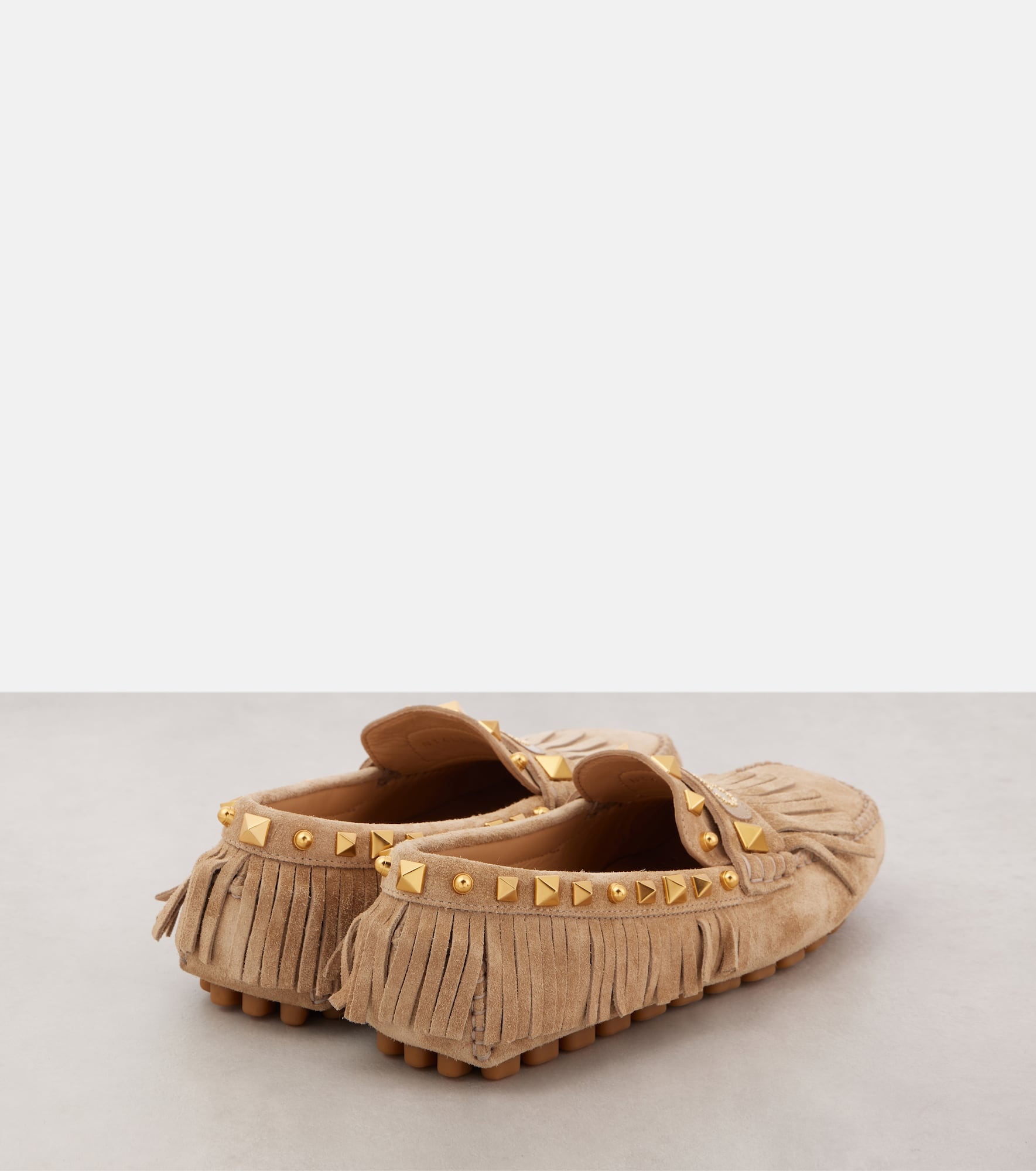 Plaster Caster suede driving shoes - 2