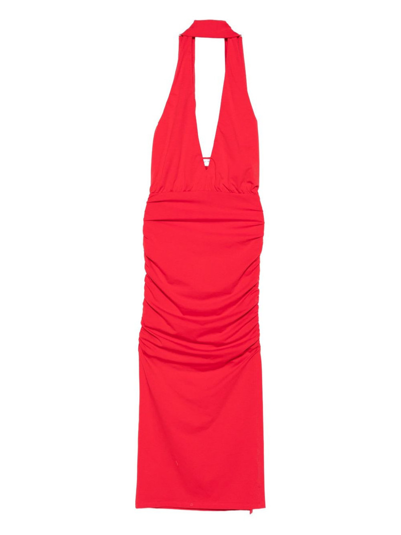 v-neck maxi dress 1