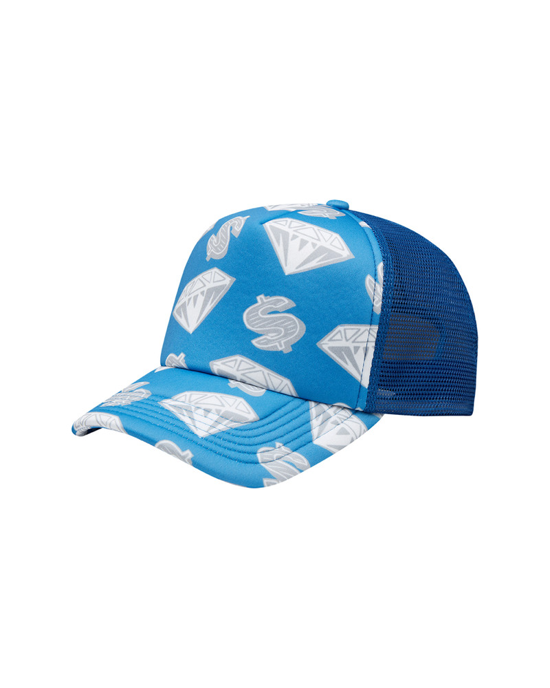 DIAMONDS & DOLLARS TRUCKER CAP 1