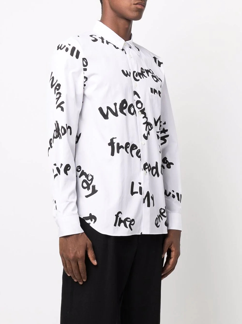 Freedom graphic-print shirt - 3