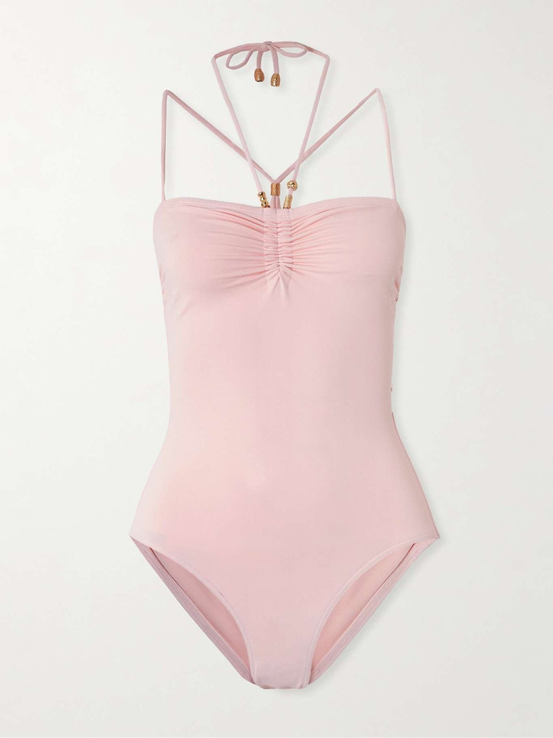 ERES Tresor Odyssee embellished swimsuit Pink outlook