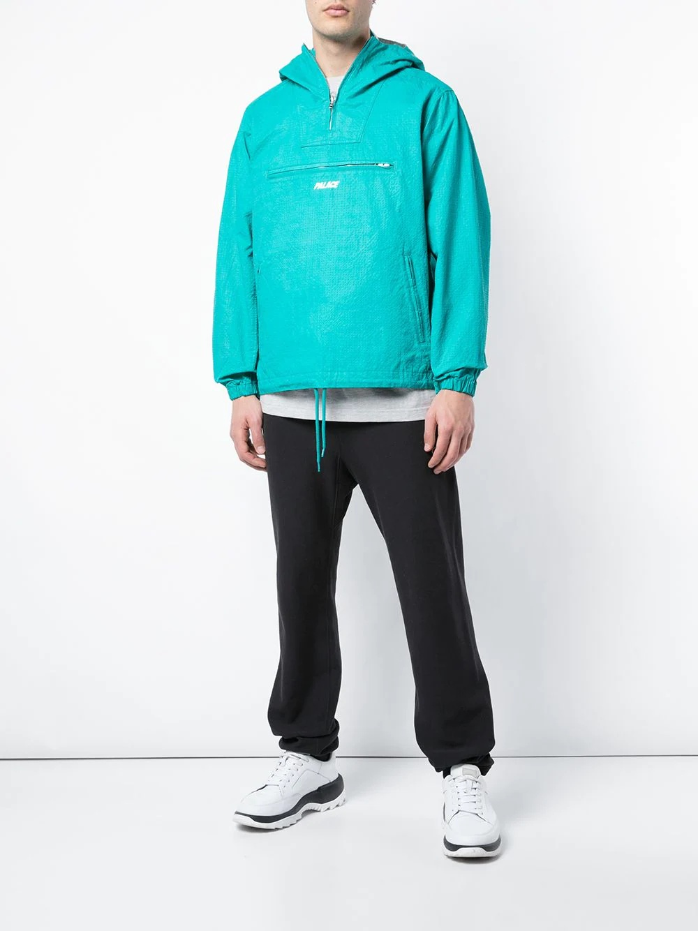 half-zip anorak jacket - 2