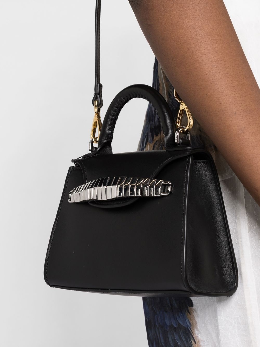 structured mini-cross body bag - 3