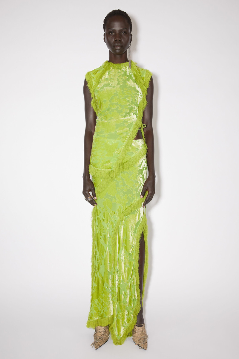 Acne Studios Wrap skirt - Apple green outlook