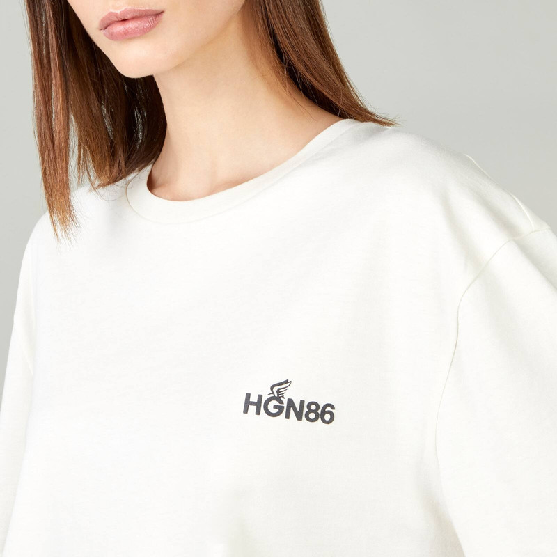 T-shirt in Denim White 7