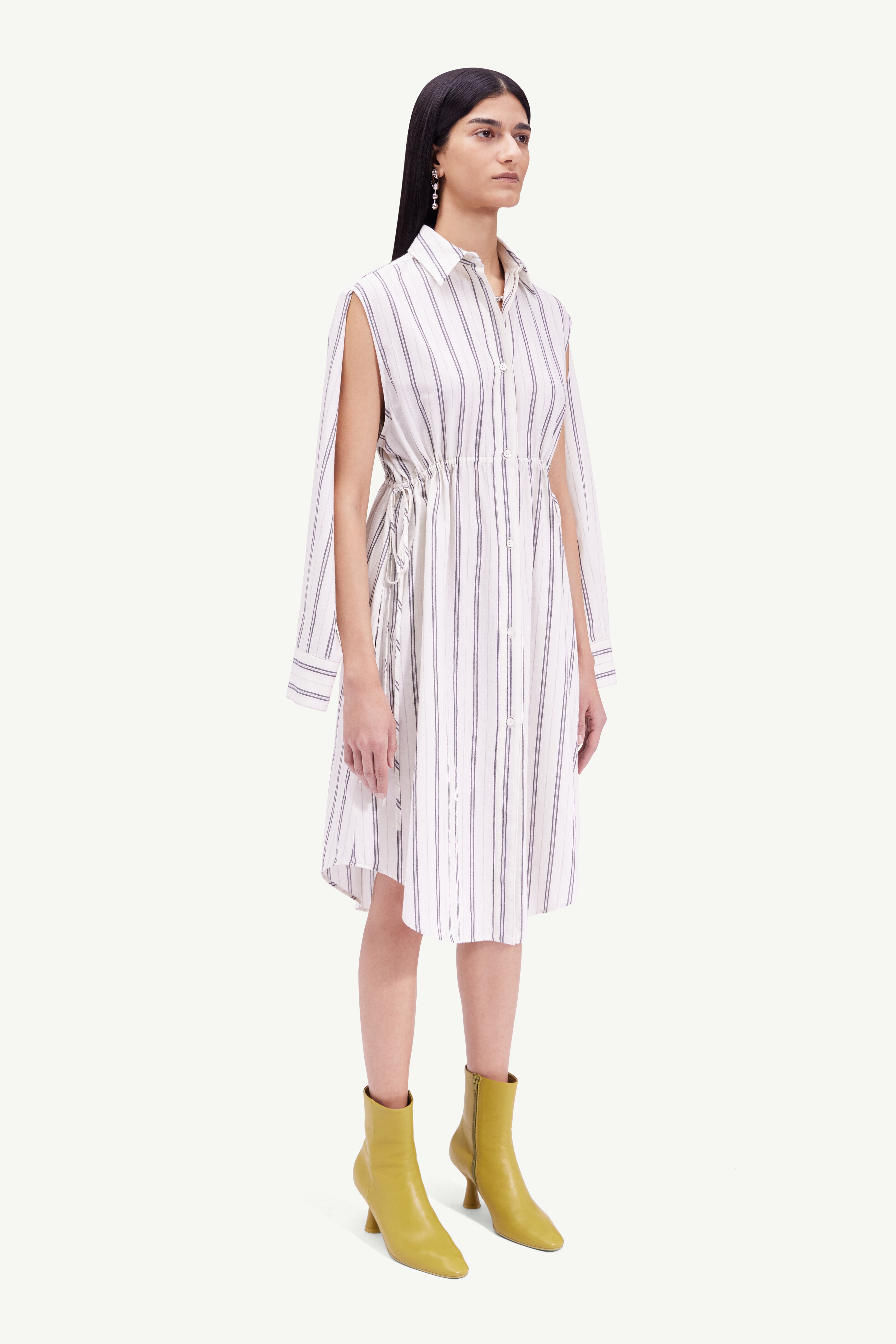 Stripe shirt dress - 3