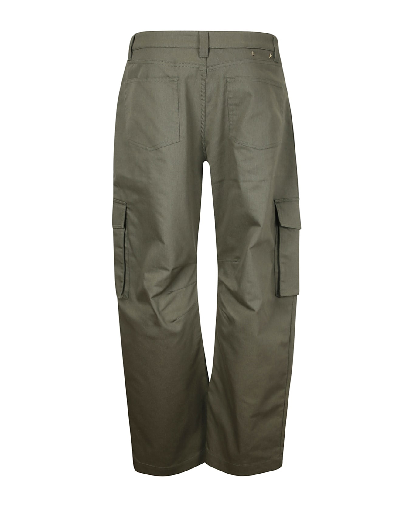 Golden M`s Cargo Pant Mixed Cotton Fabric No Bottom Pocket - 2