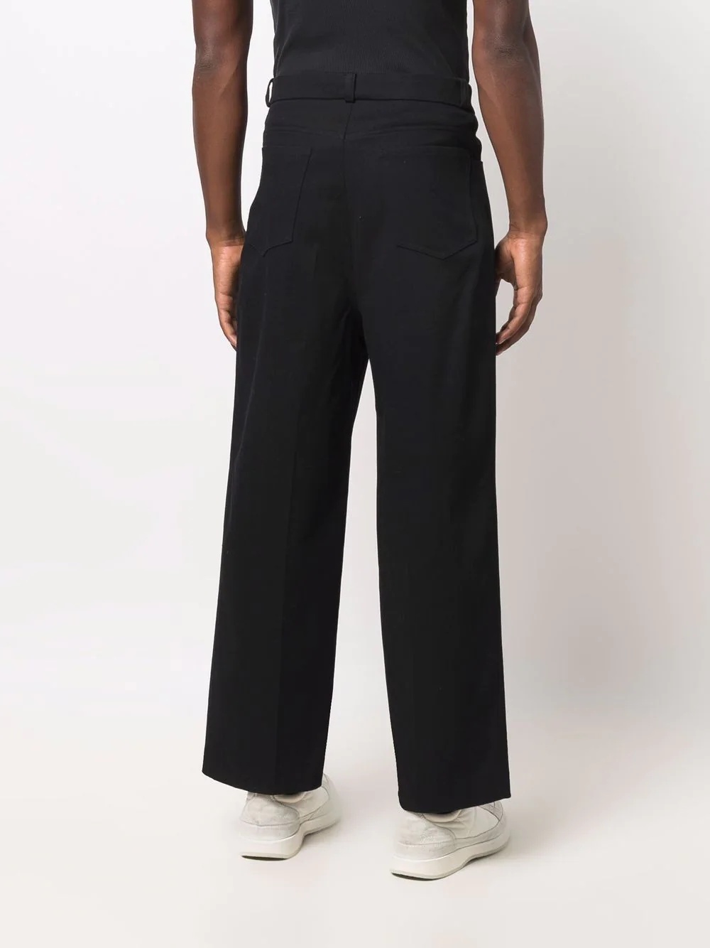 straight-leg trousers - 4