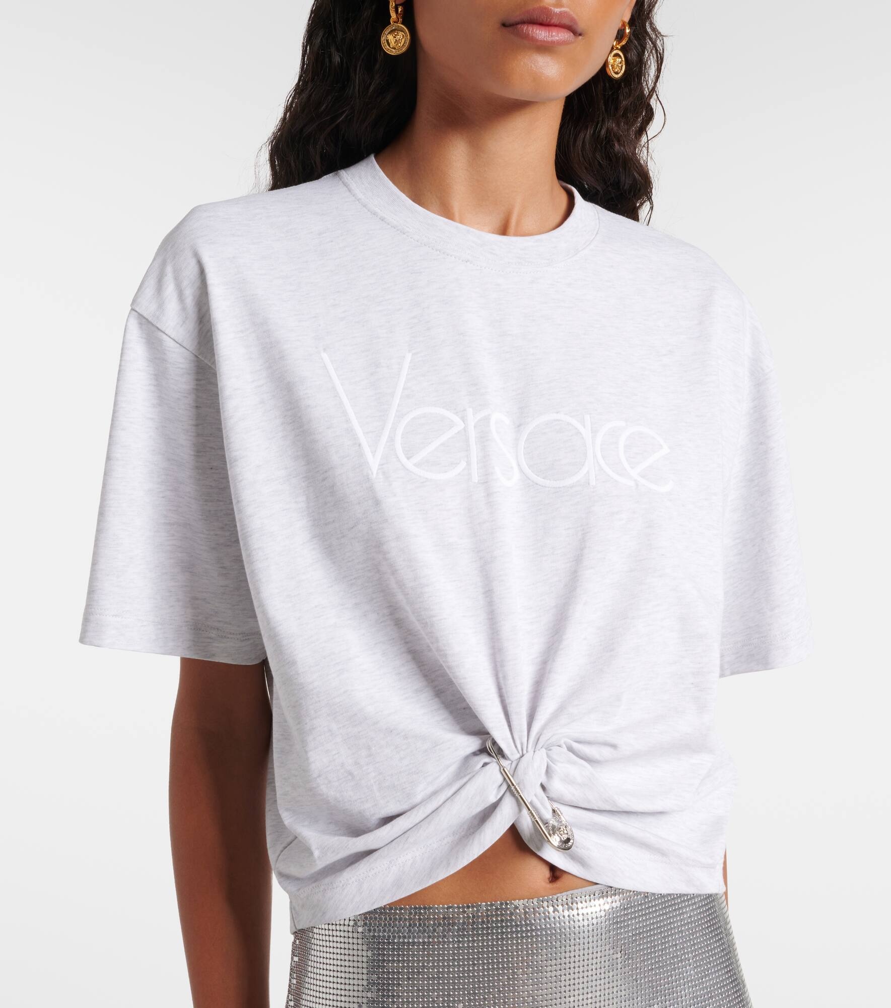 1978 Re-Edition logo cotton crop top - 4