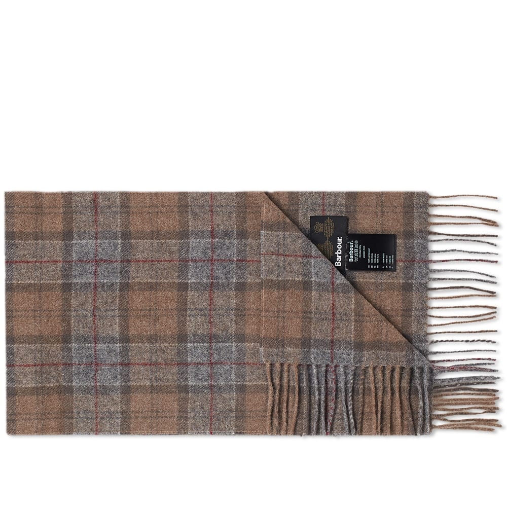 Barbour Tartan Lambswool Scarf - 1