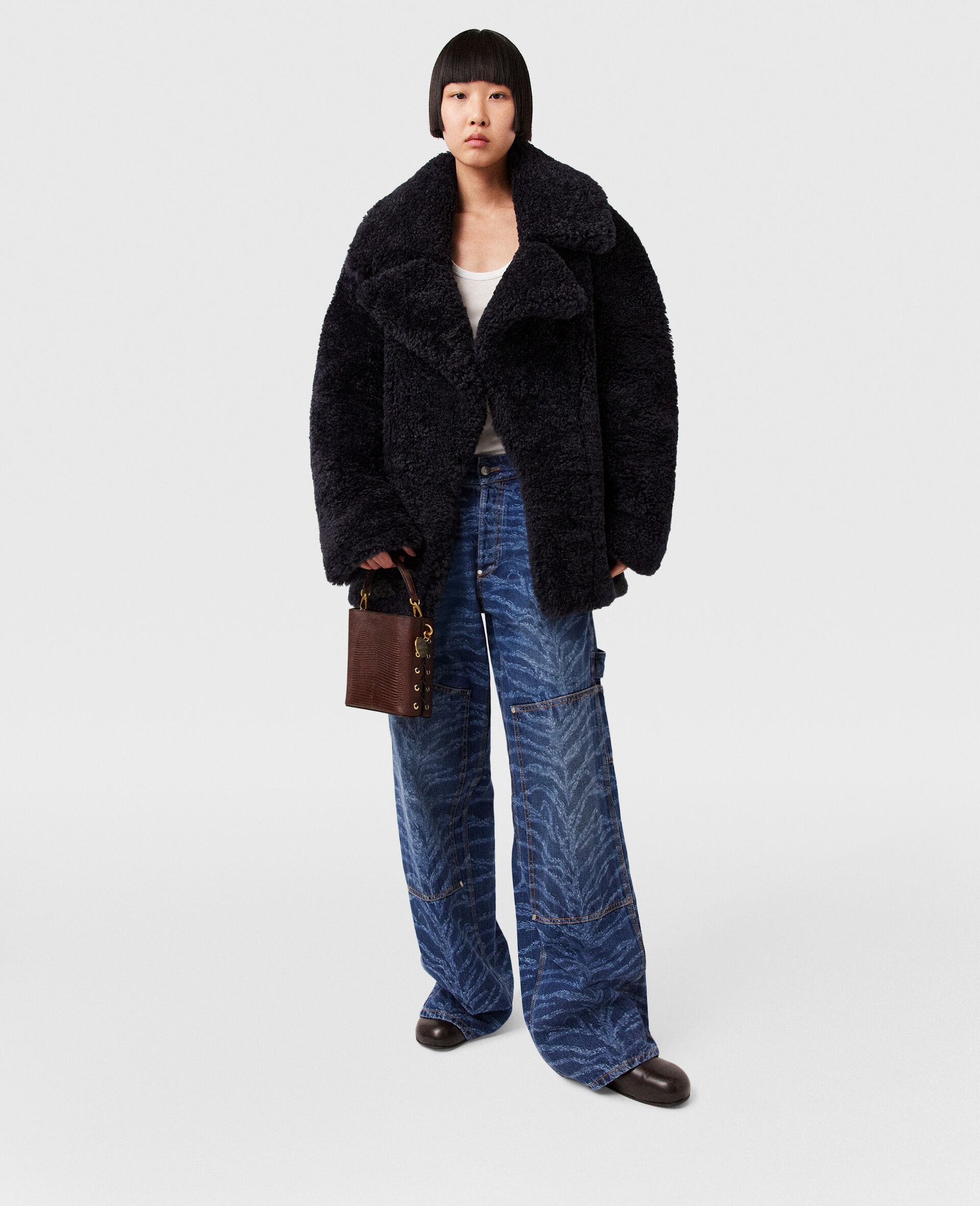 Belted Plush Teddy Jacket - 5