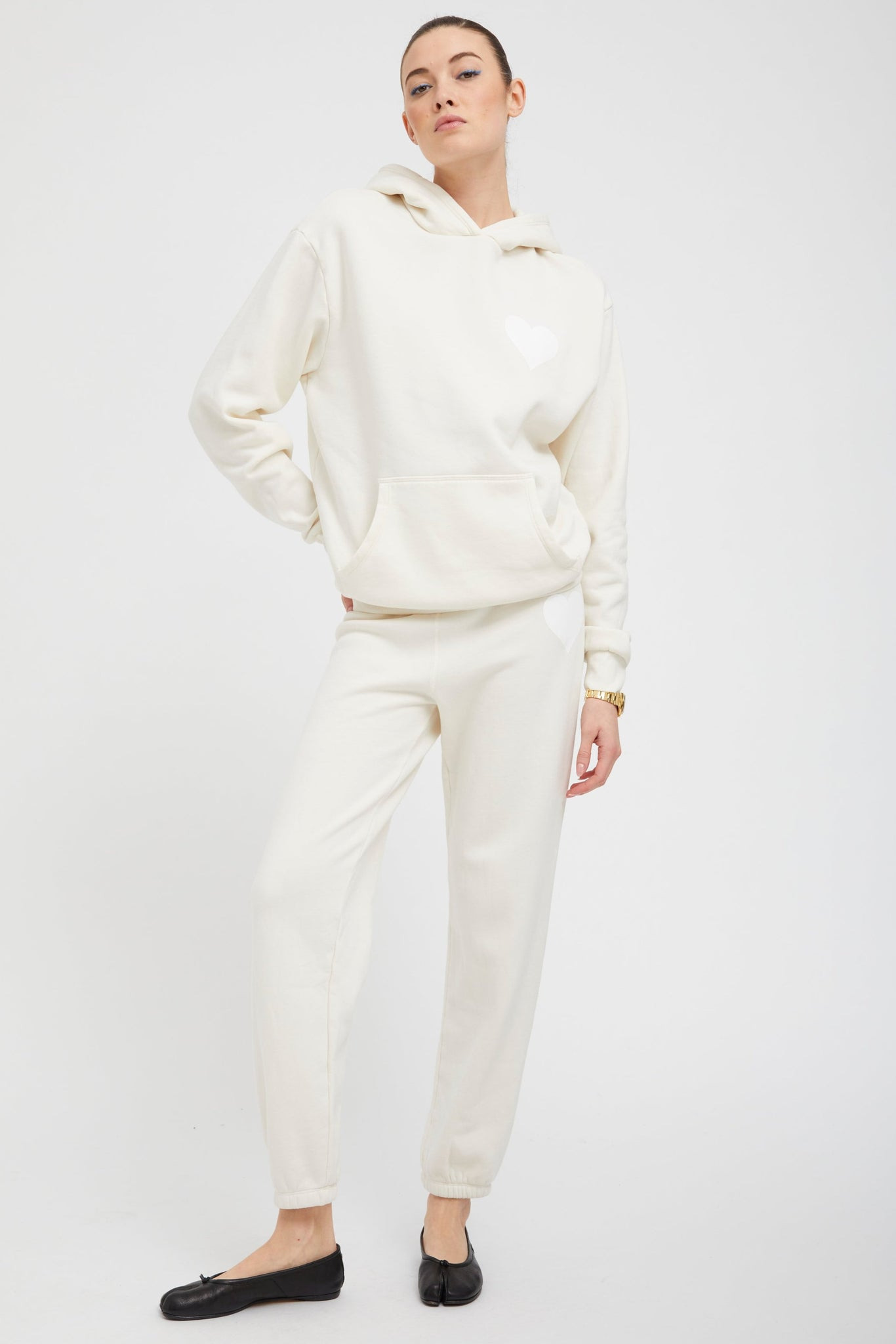 CREME HEART SWEATPANTS - 4
