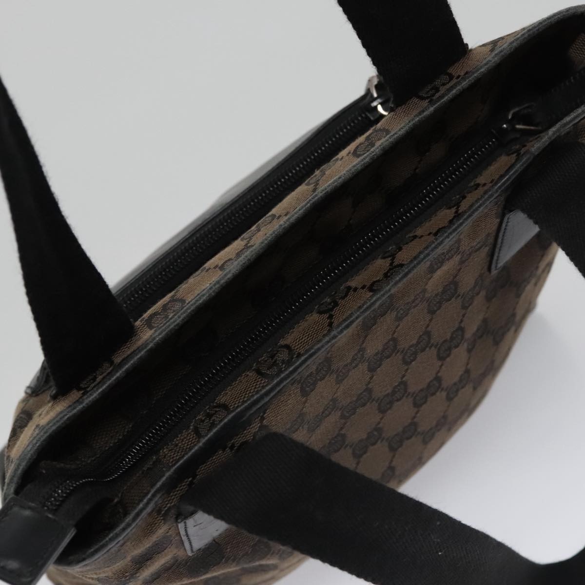 GUCCI GG Canvas Tote Bag Black 019 0402 019 0402 - 6
