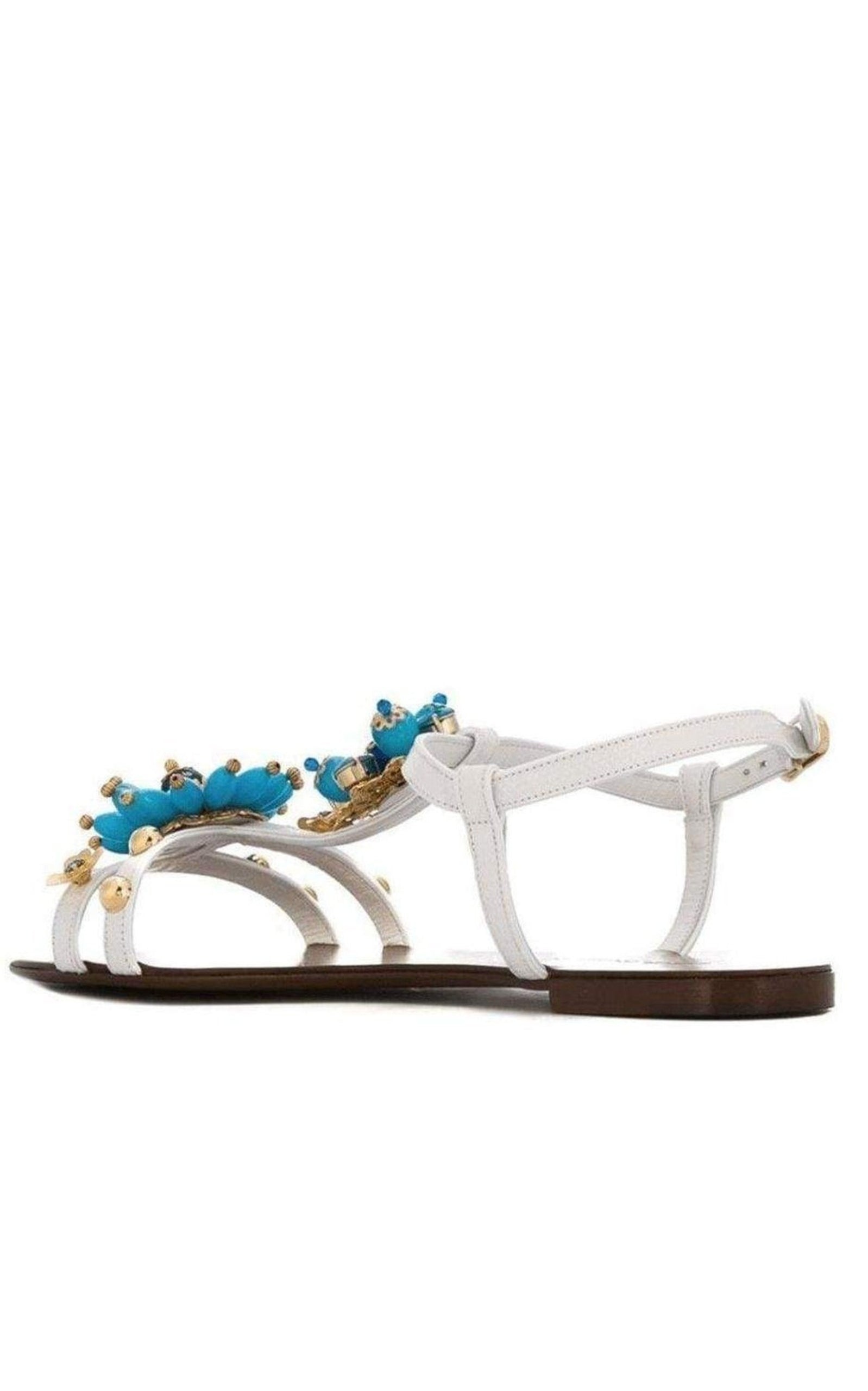 Flower Embellished Sandals - 2