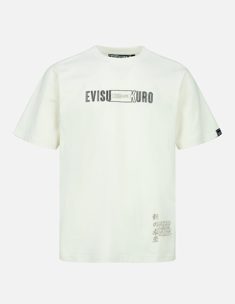 Metallic Seagull Embroidery T-Shirt 1