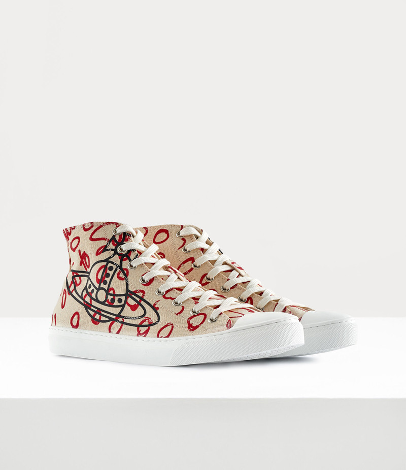 Vivienne Westwood HIGH TOP PLIMSOLL outlook